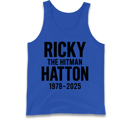 Ricky The Hitman Hatton 1978 2025 Tank Top