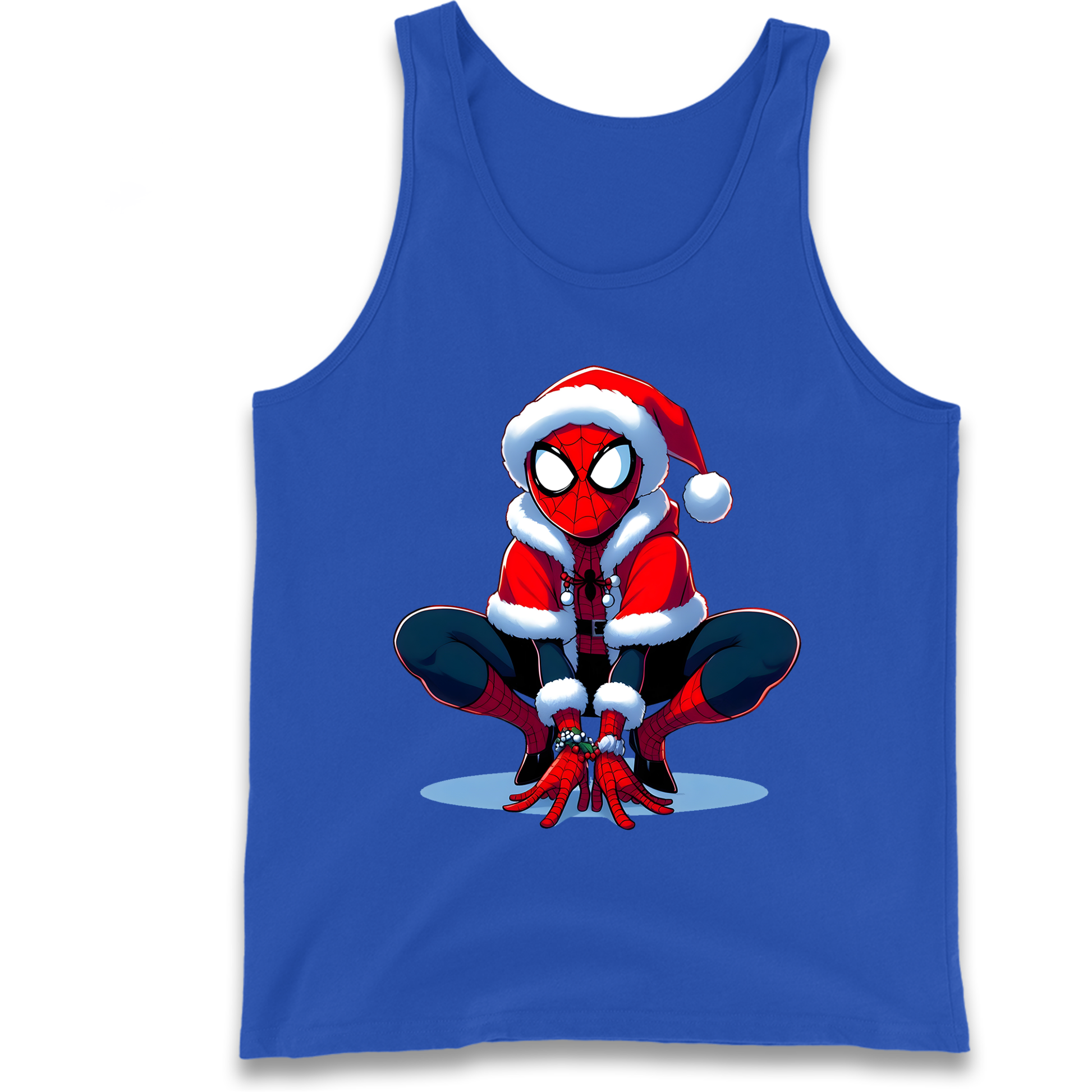 Spiderman Santa Tank Top