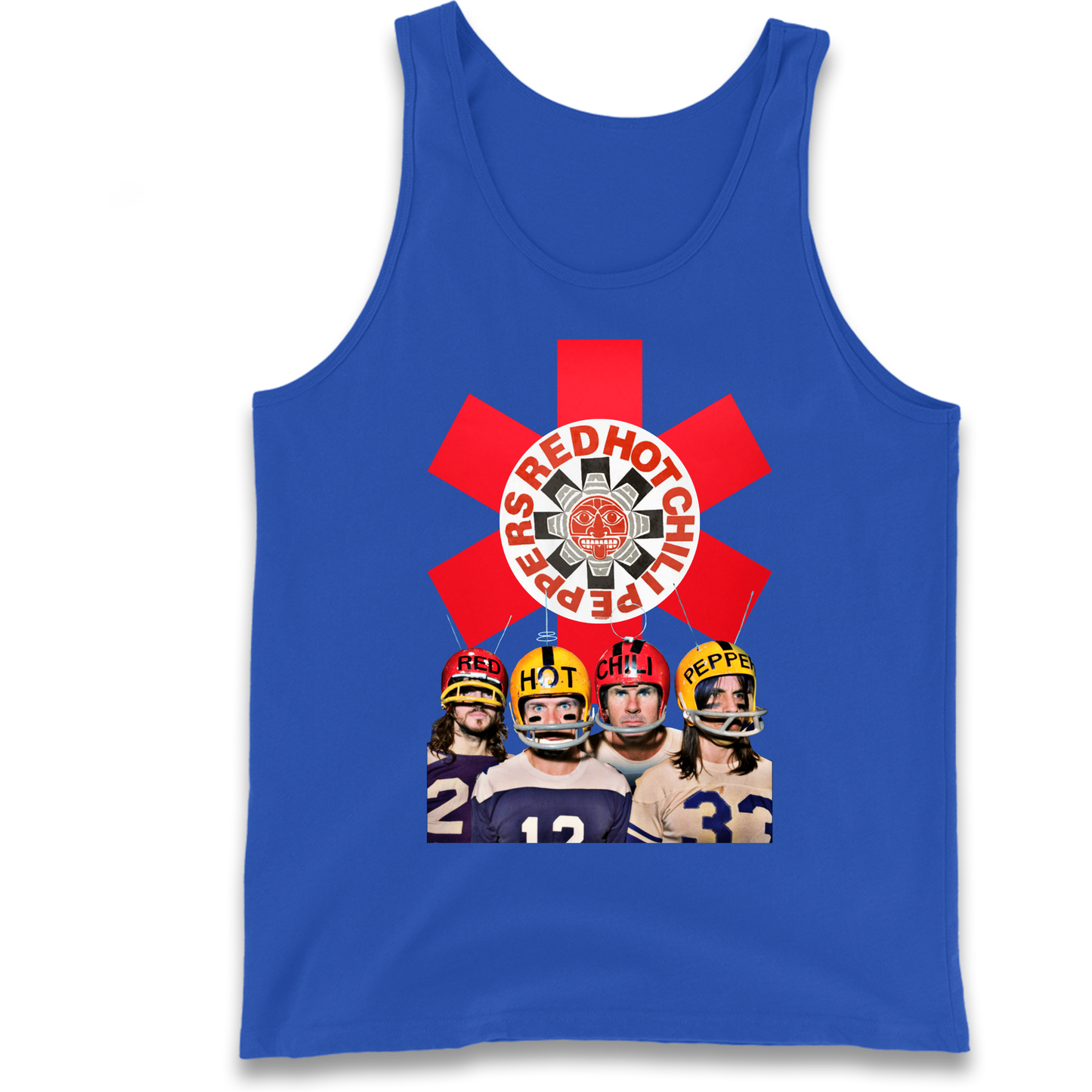 Red Hot Chilli Peppers American Football Tank Top
