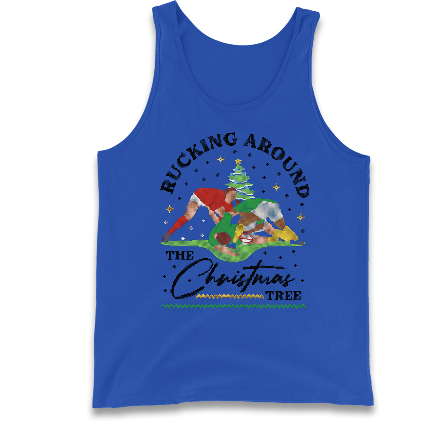 Rugby Christmas Tank Top