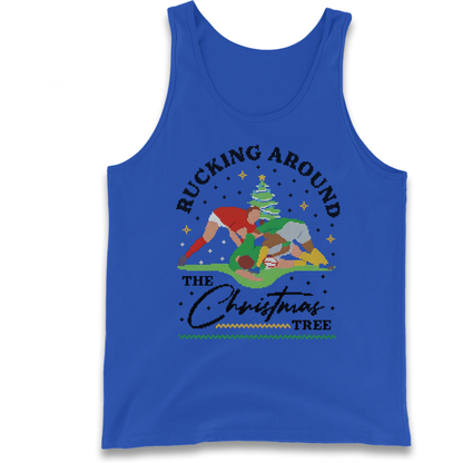 Rugby Christmas Tank Top