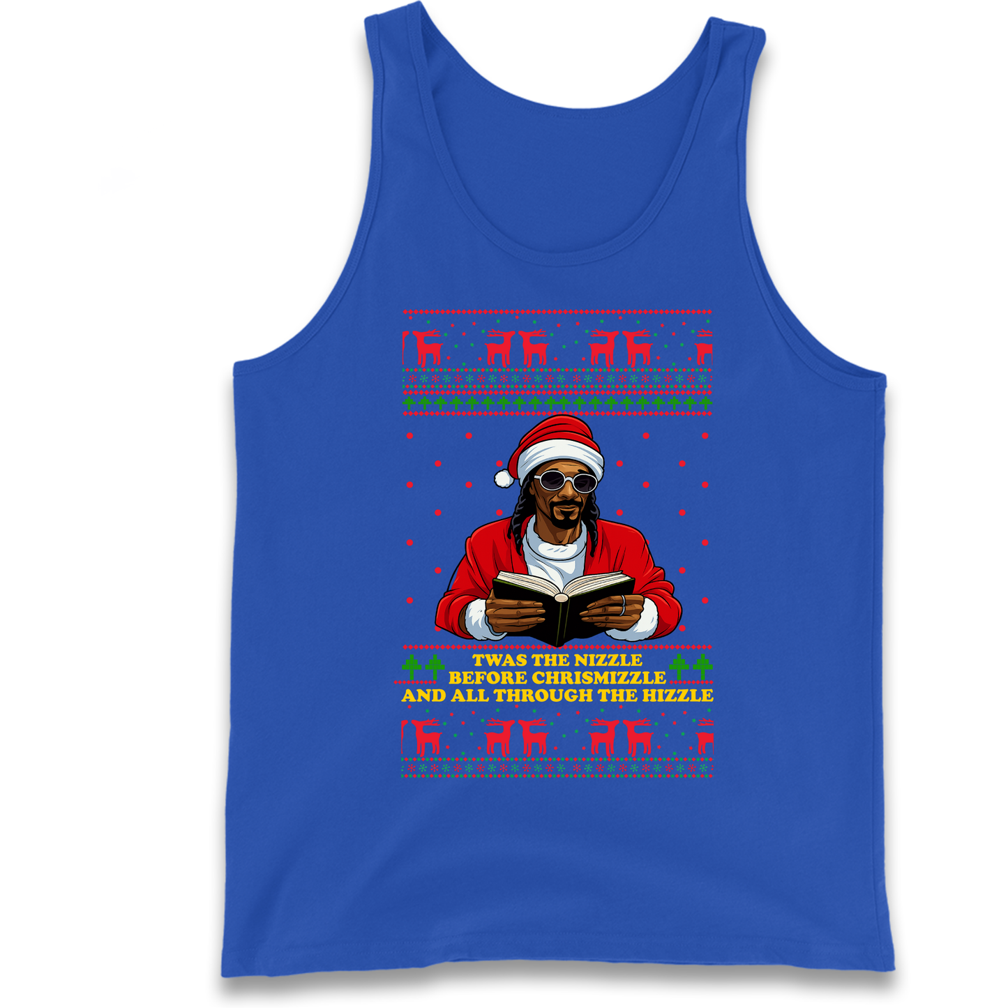 Snoop Dogg Nizzle Christmas Tank-Top