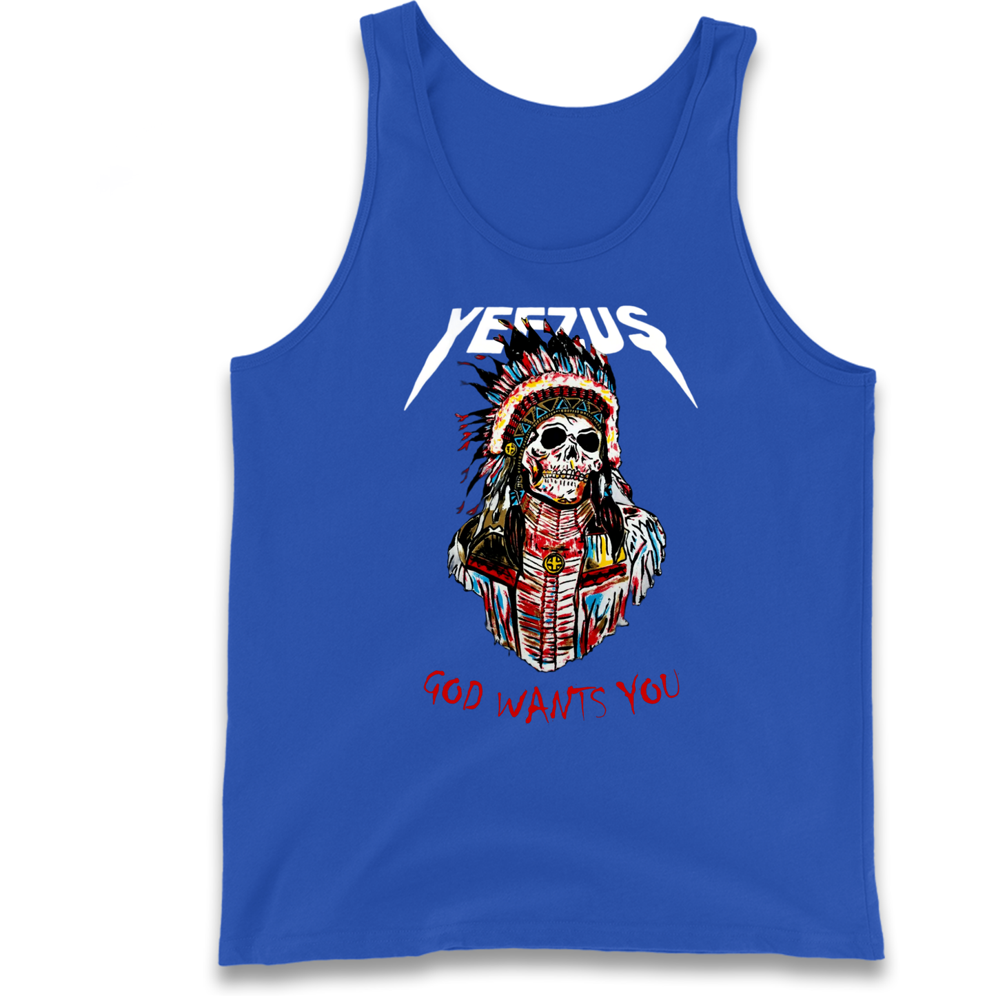 Yeezus God Wants You Tank Top