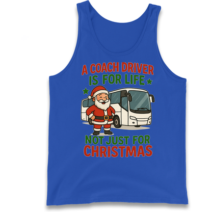 Coach Driver Christmas Tank Top