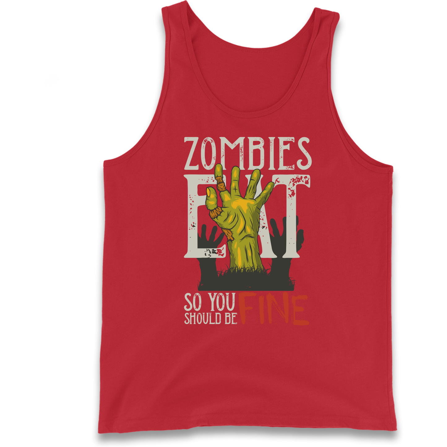 Zombies Eat Tank Top