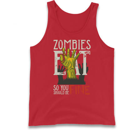 Zombies Eat Tank Top