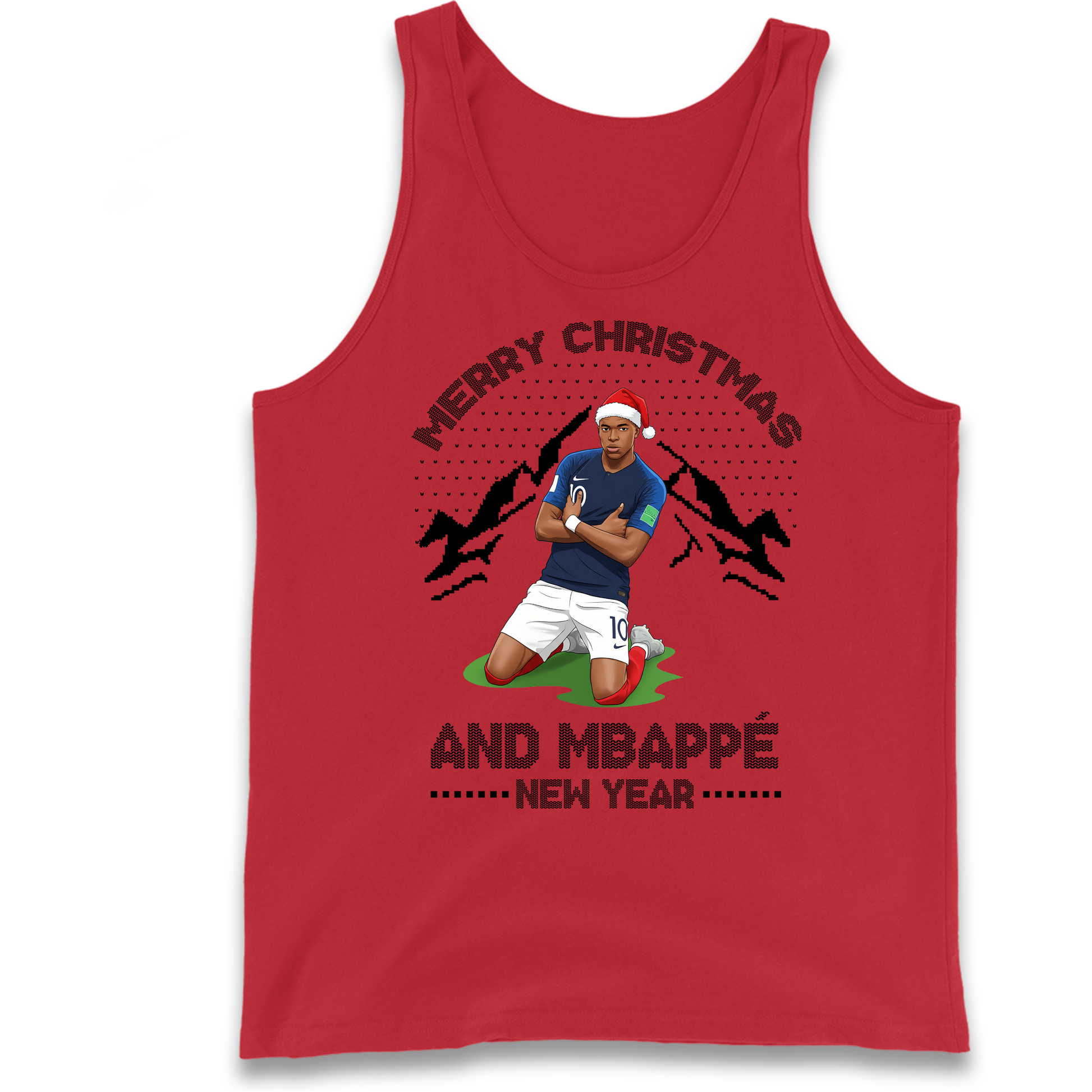 Mbappe Christmas Tank-Top