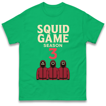 Squid Games Season 3 T Shirt 