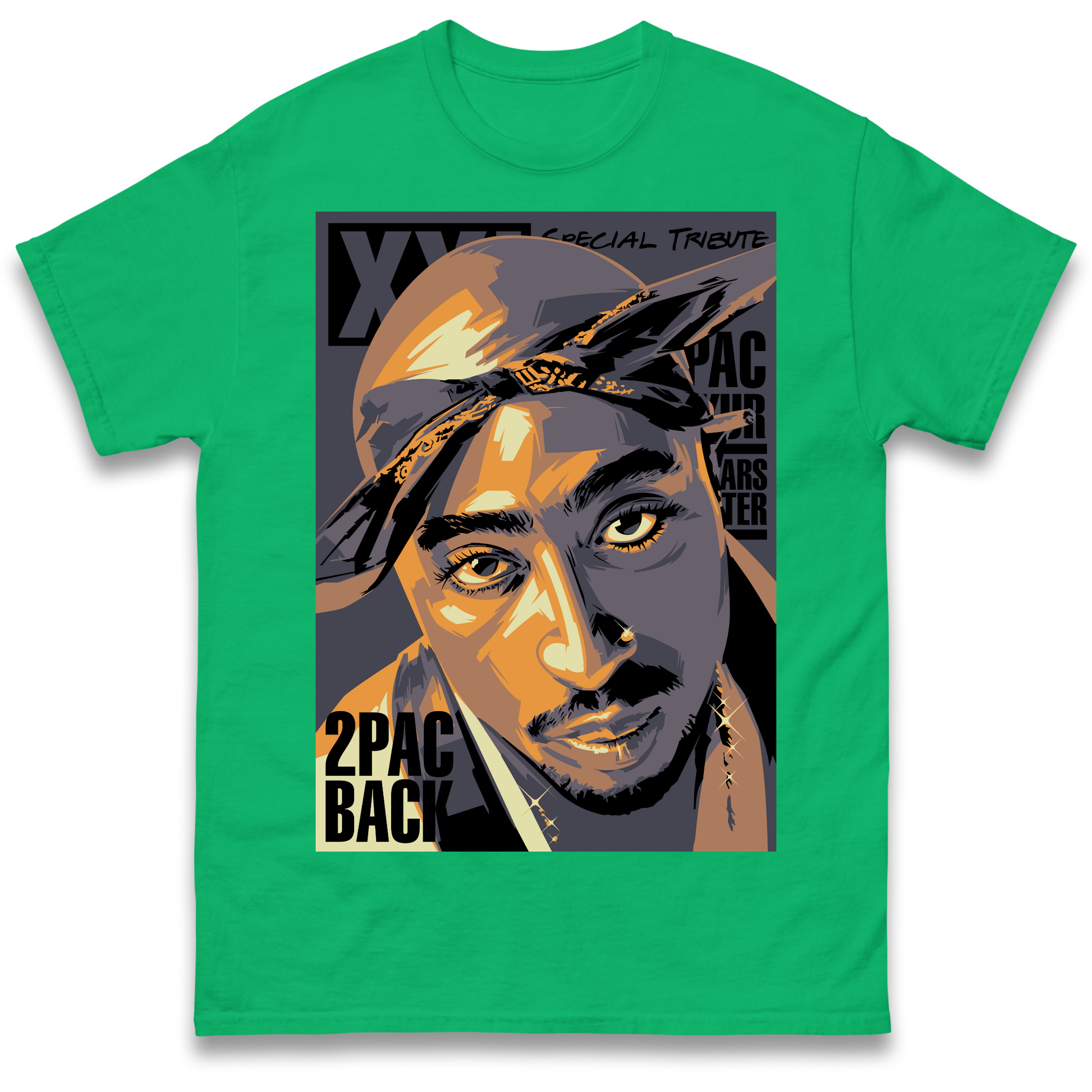 2 Pac Back T Shirt 