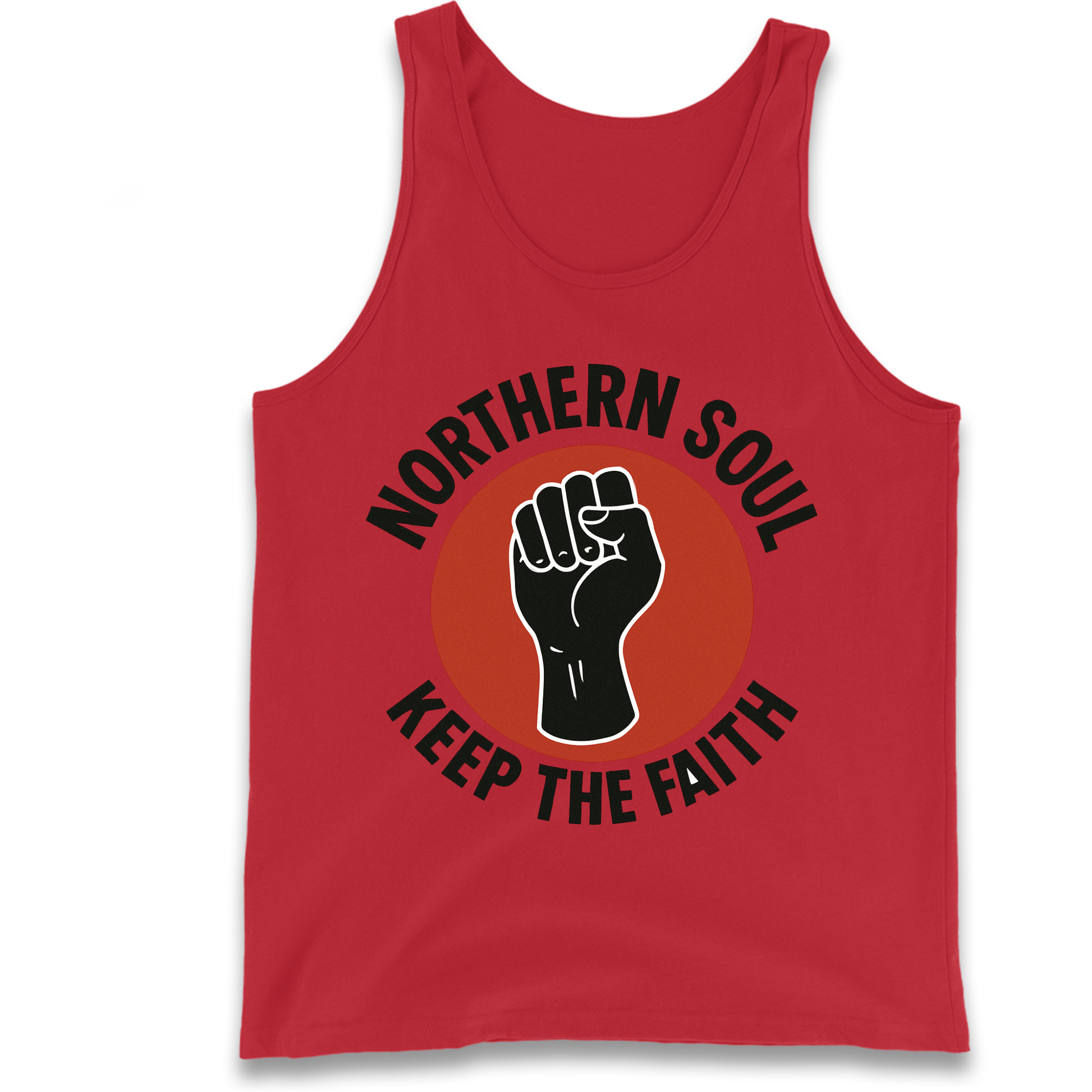 Northern Soul Keep The Faith Tank Top
