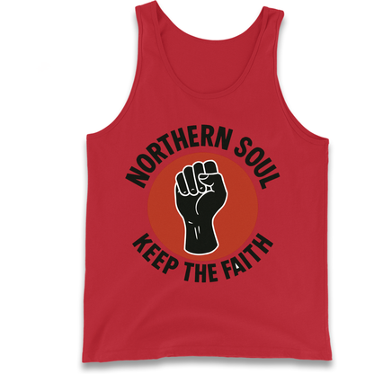 Northern Soul Keep The Faith Tank Top