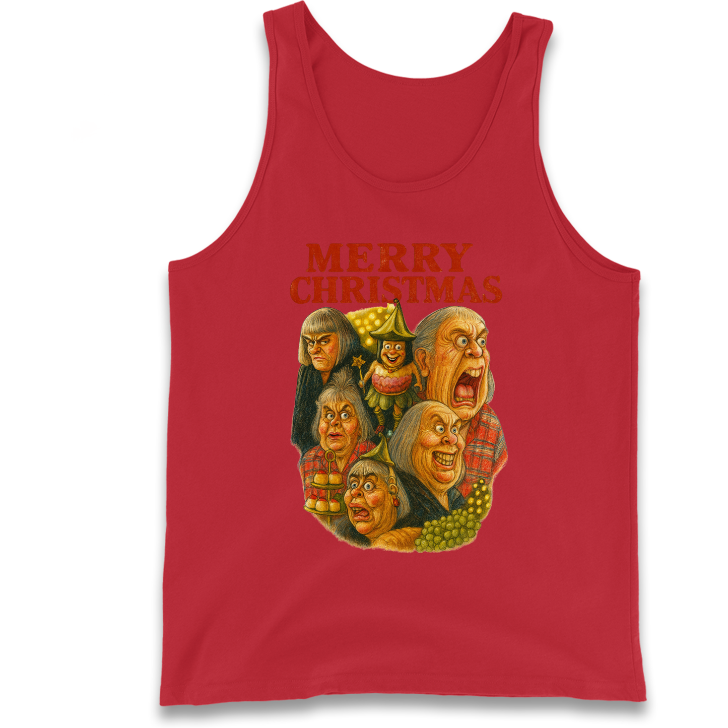 M&S Christmas Food 2025 Advert Tank Top