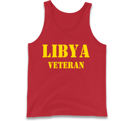 Libya Veteran Tank Top