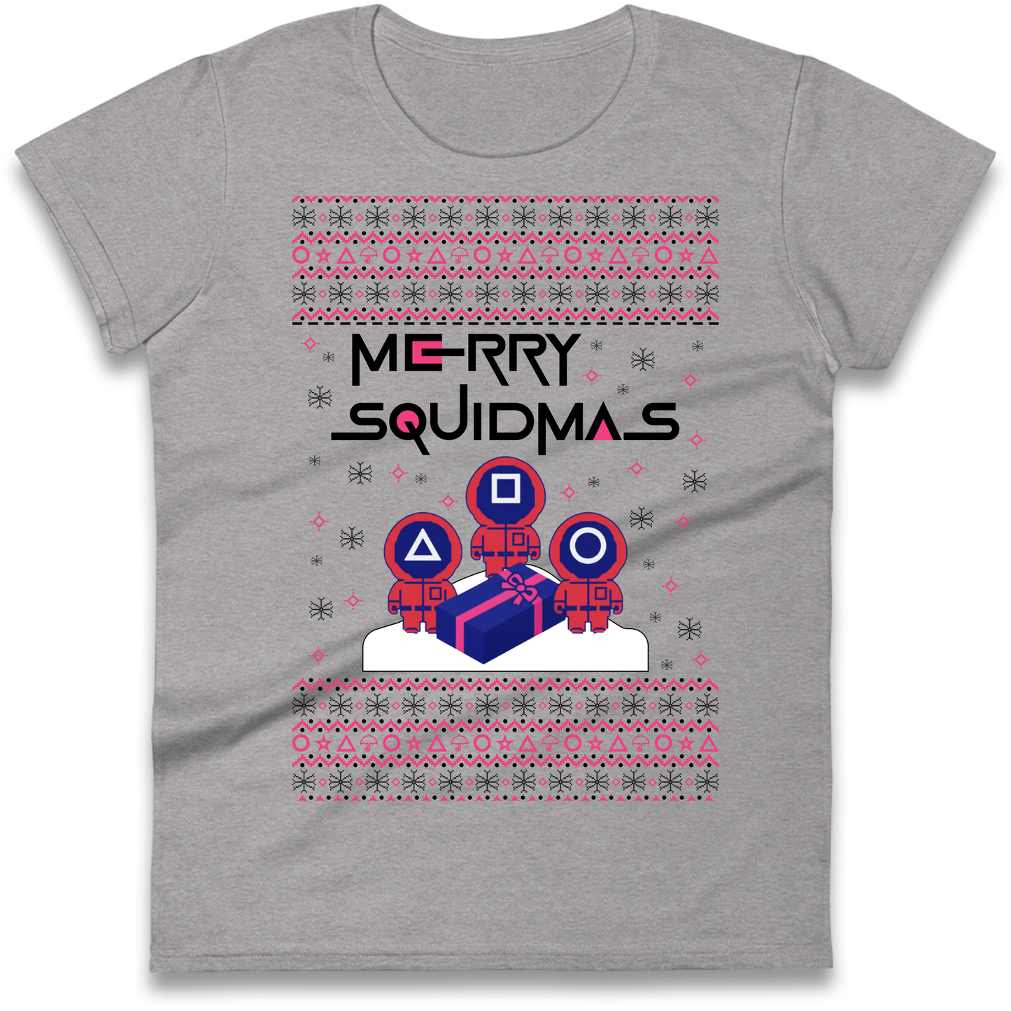Squid Games Christmas Ladies Shirt
