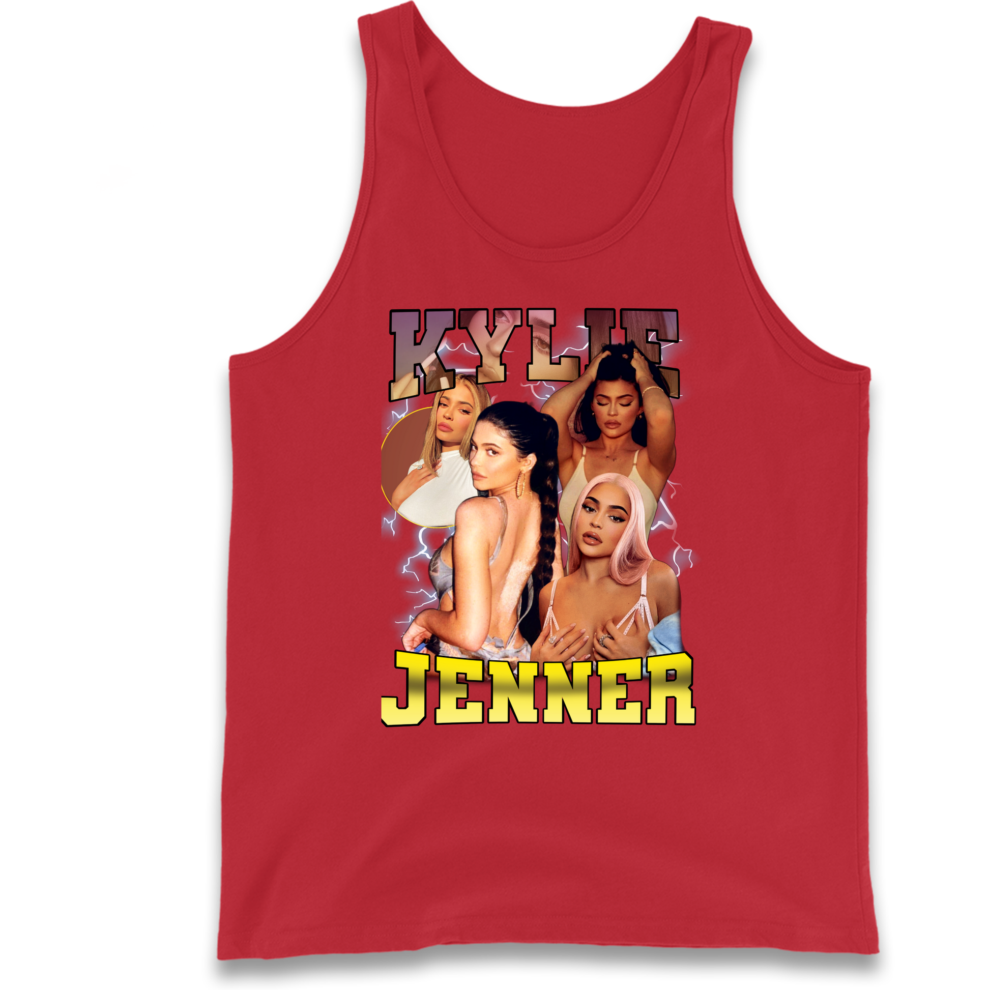 Kylie Jenner Pink Lips Tank Top