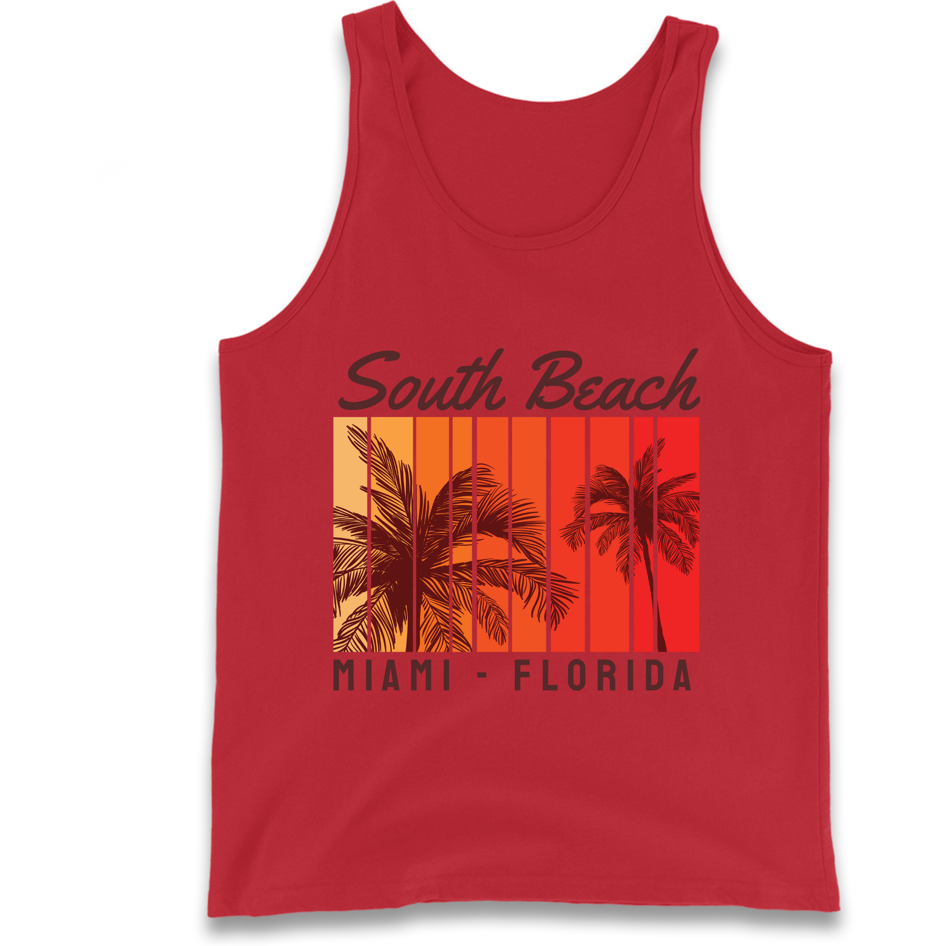 South Beach Miami Florida Tank Top