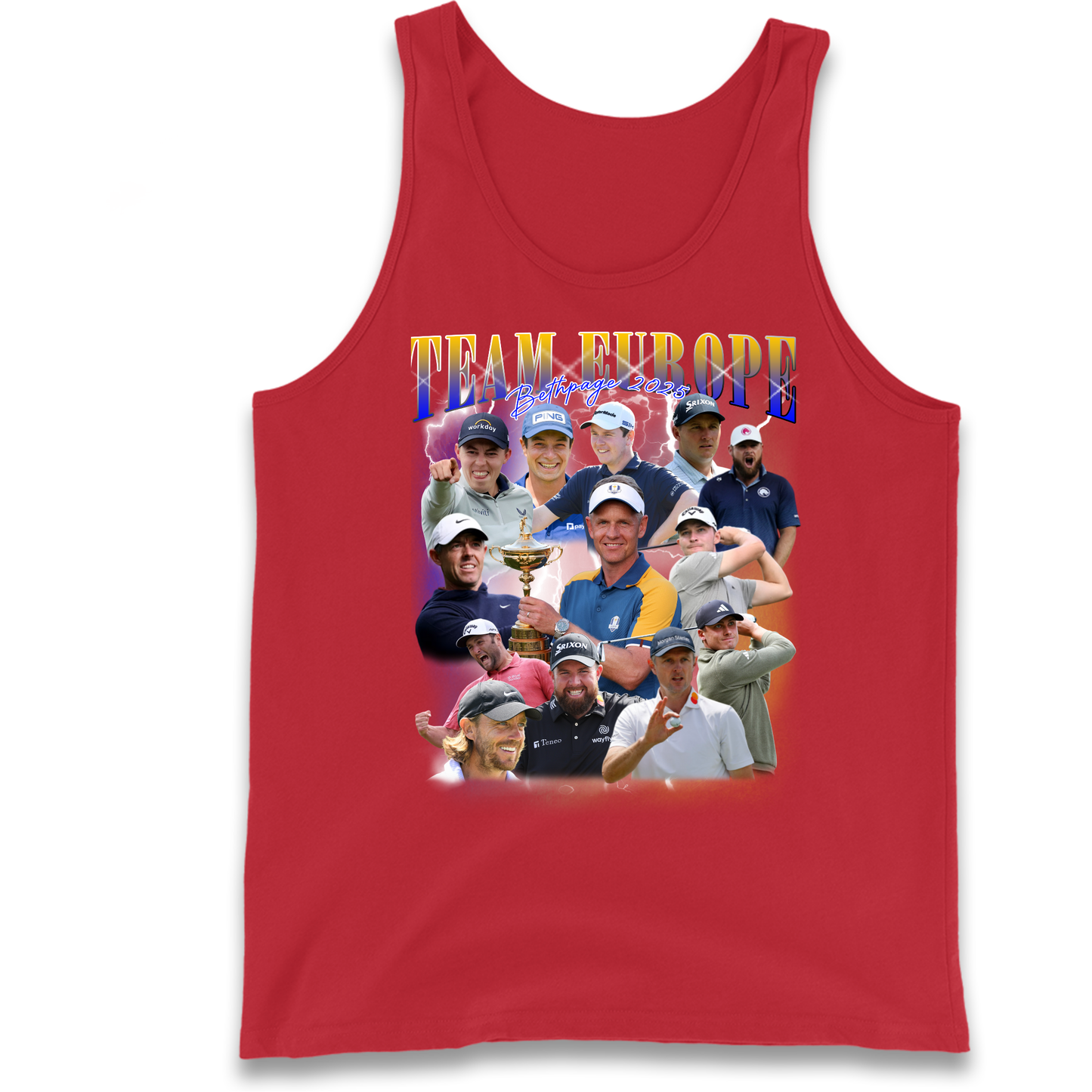 Ryder Cup 2025 Team Europe Tank Top