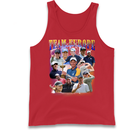Ryder Cup 2025 Team Europe Tank Top