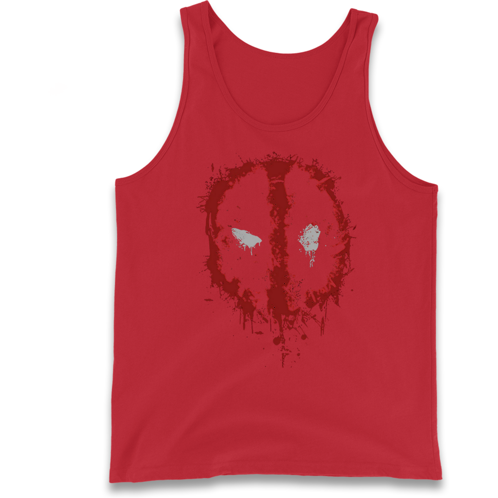 Marvel Deadpool Splatter Icon Tank Top