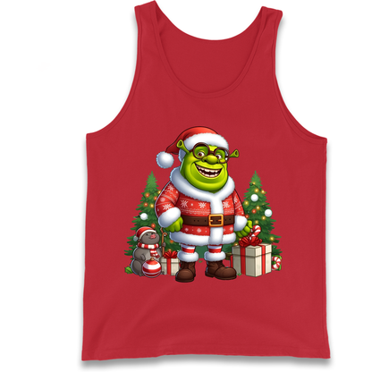 Shrek Santa Claus Presents Tank Top