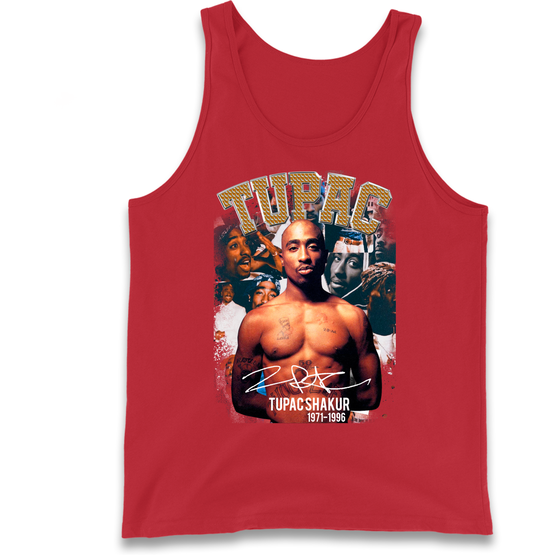 Tupac Shakur 1971 1996 Tank Top