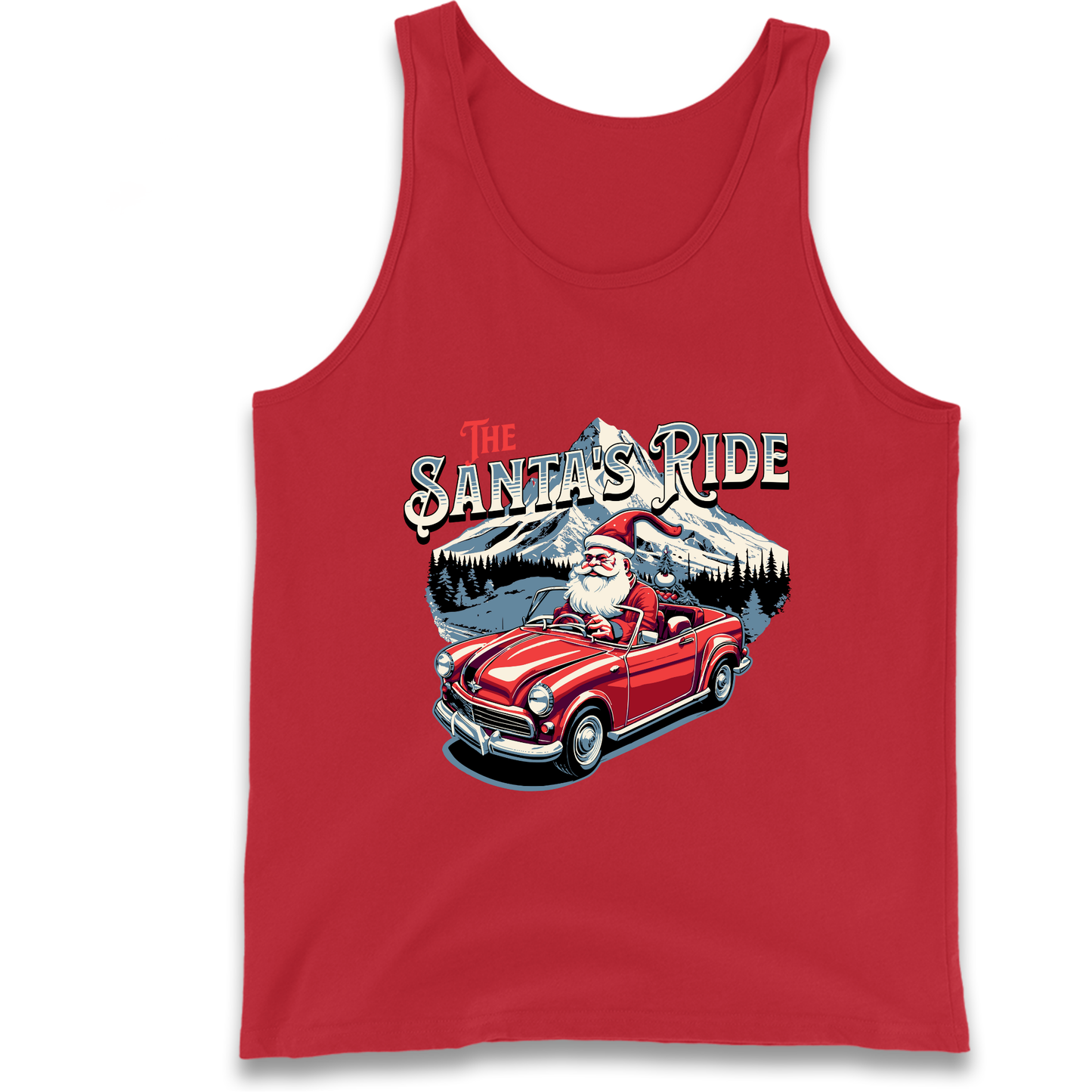 The Santas Ride Christmas Tank Top