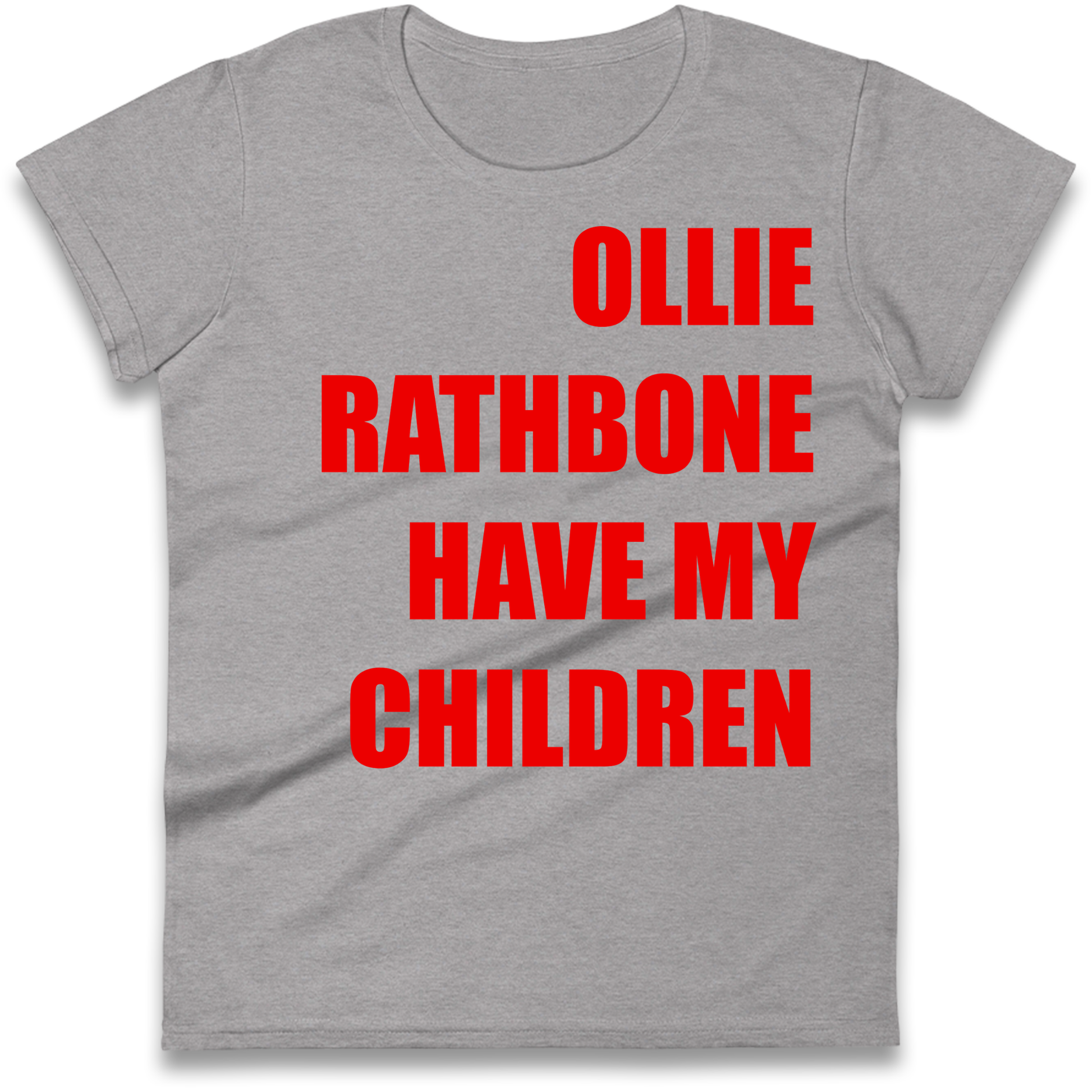 Ollie Rathbone Have My Children Rob McElhenney Wrexham Ladies Shirt