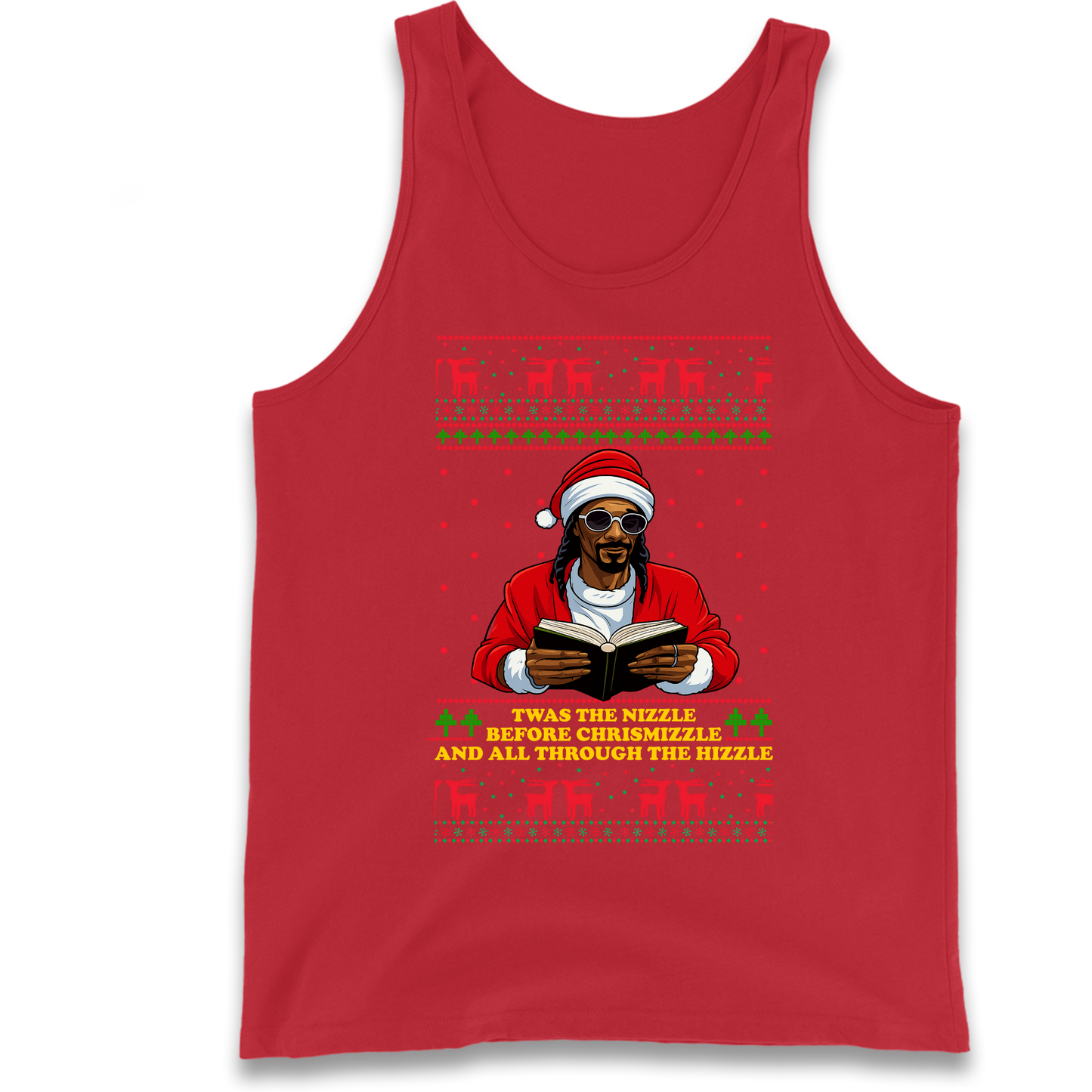 Snoop Dogg Nizzle Christmas Tank-Top