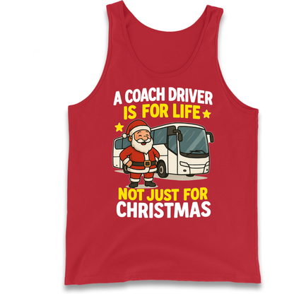 Coach Driver Christmas Tank Top