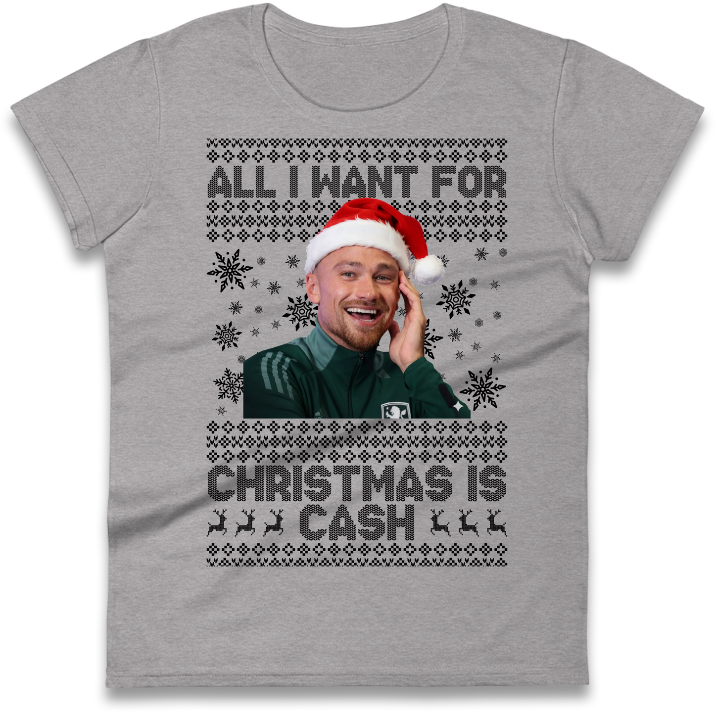 Matt Cash Christmas Ladies Shirt