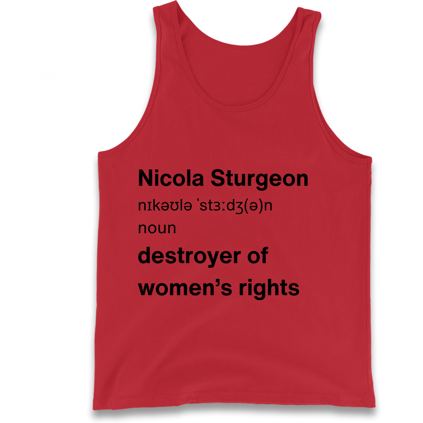 JK Rowling Nicola Sturgeon T Shirt Tank Top