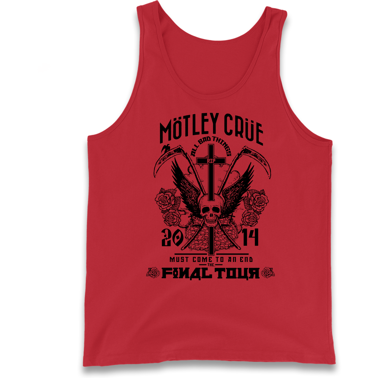 Motley Crue All Bad Things Tank Top