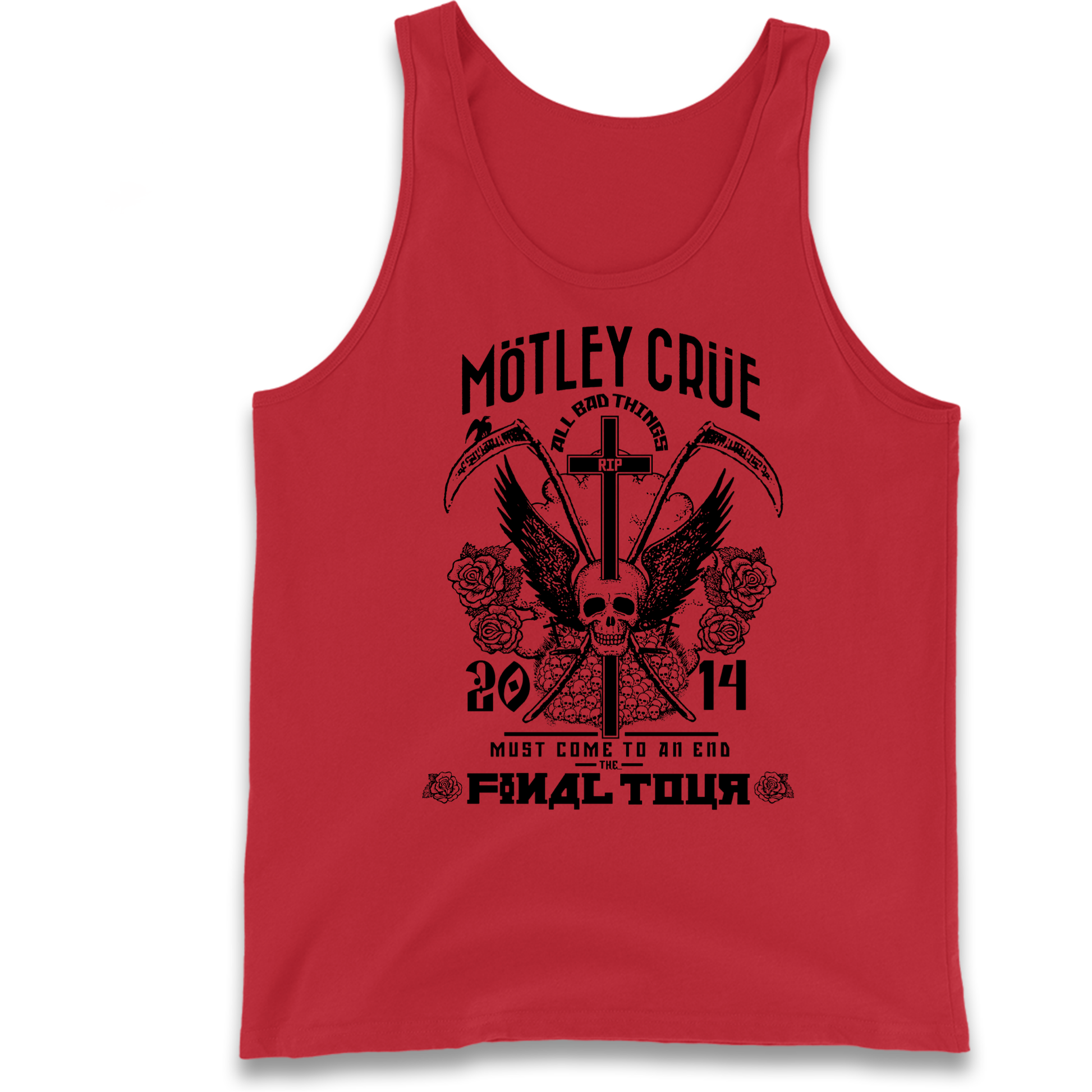 Motley Crue All Bad Things Tank Top