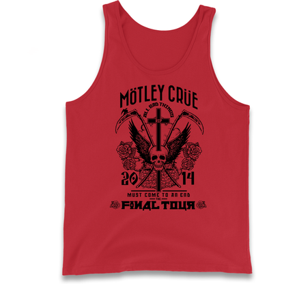 Motley Crue All Bad Things Tank Top