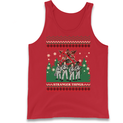 Stranger Things Demogorgon Christmas Tank Top