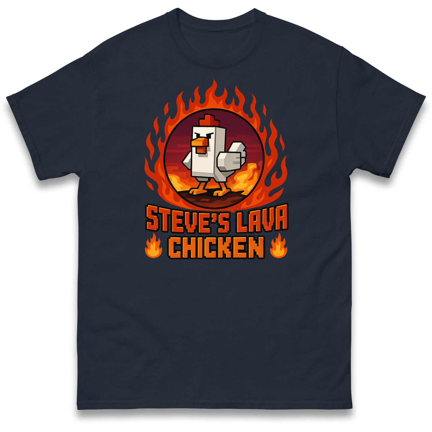 Steve Lava Chicken T Shirt