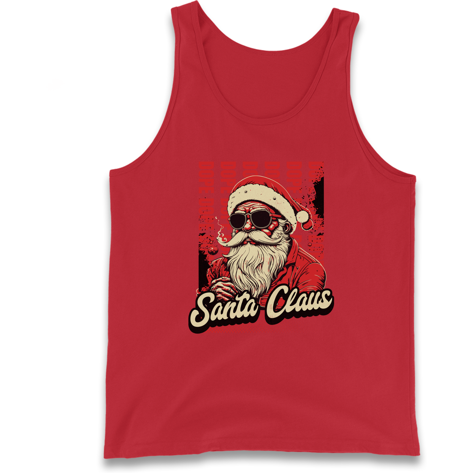 Dope Santa Claus Tank Top