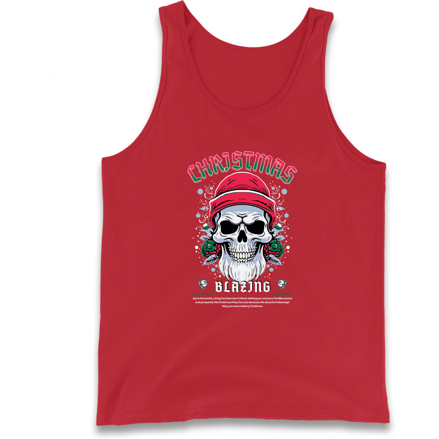 Christmas Blazing Tank Top