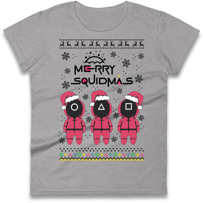 merry Squidmas Ladies Shirt
