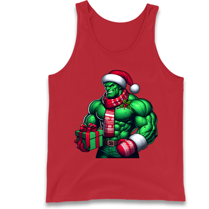 The Hulk Santa Tank Top