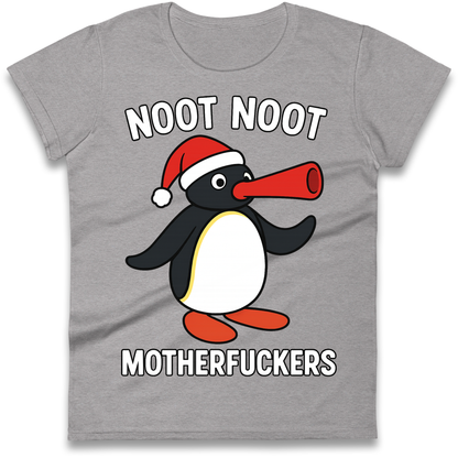Pingu Christmas Ladies Shirt