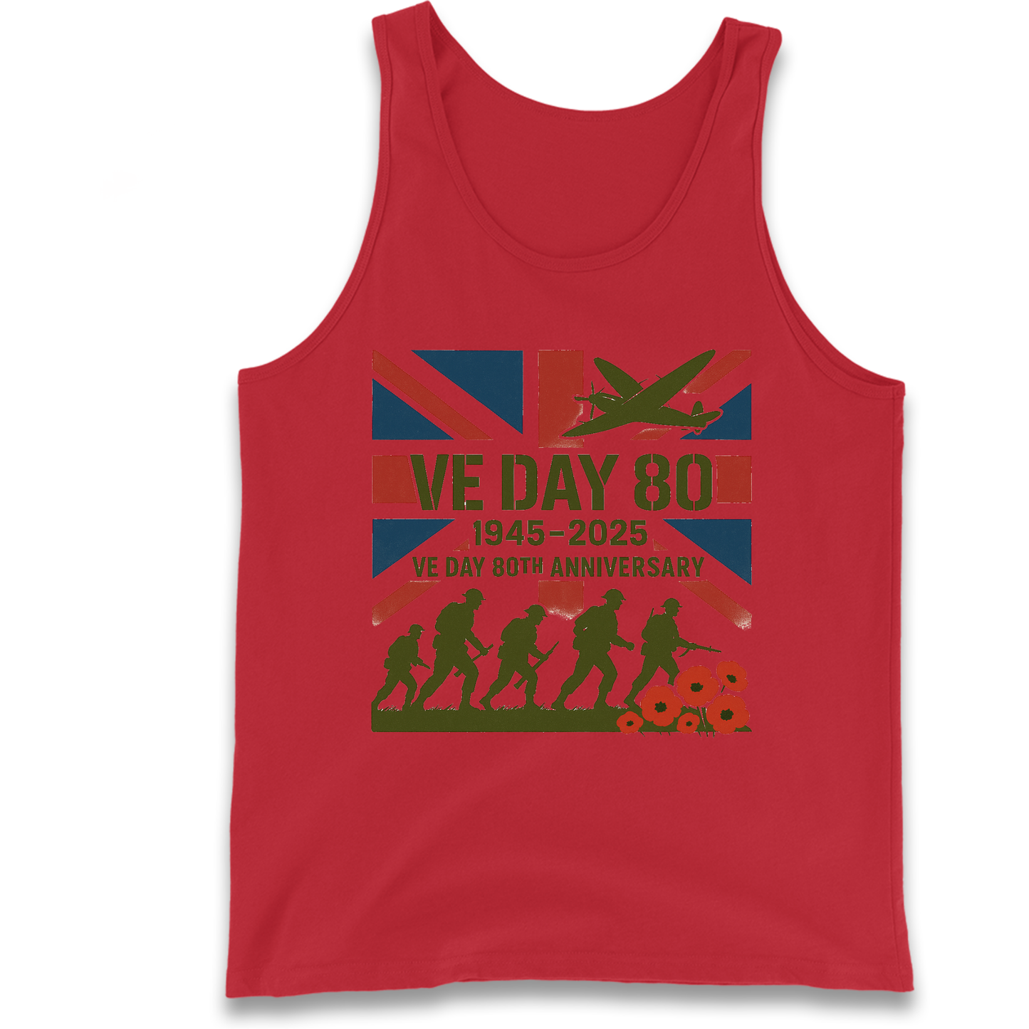 VE Day 80th Anniversary 1945 2025 Tank Top