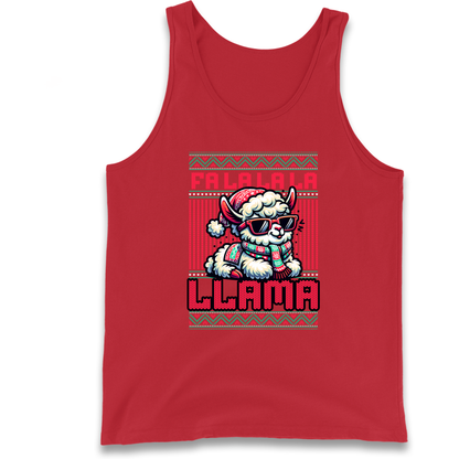 FA LA LA LA LLAMA Tank Top