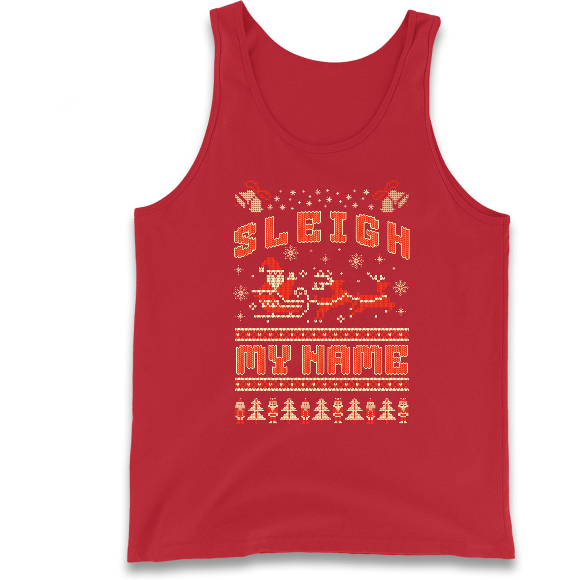 Sleigh My Name Christmas Tank Top