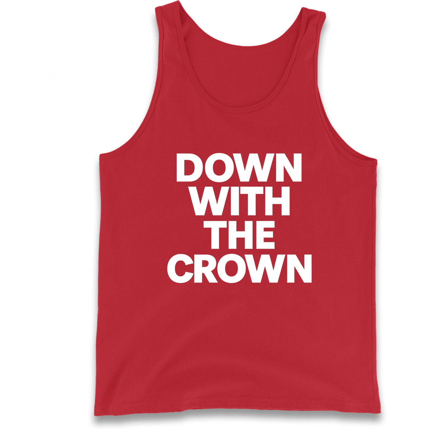 DOWN WITH THE CROWN Tank Top