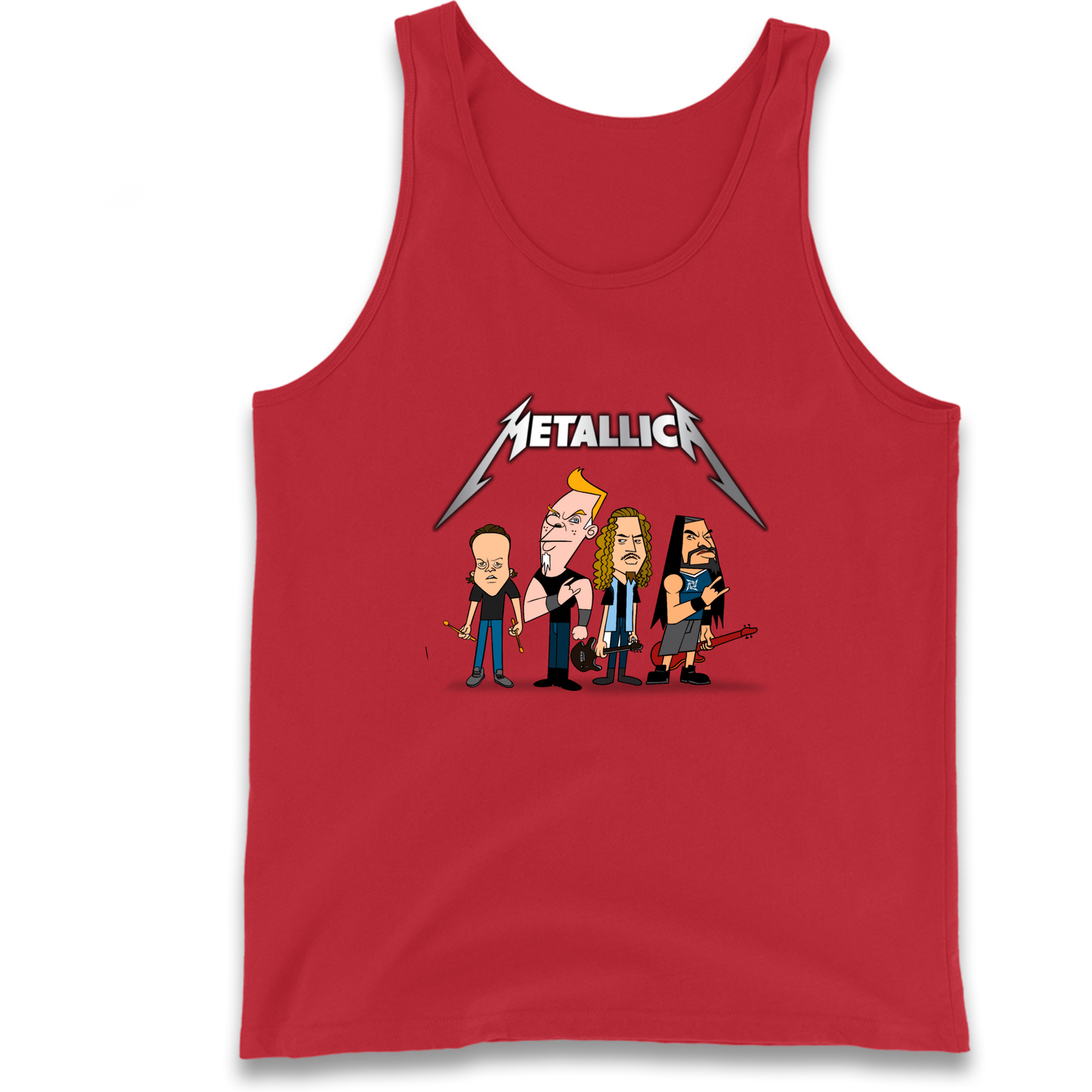 Metallica Cartoon Tank Top