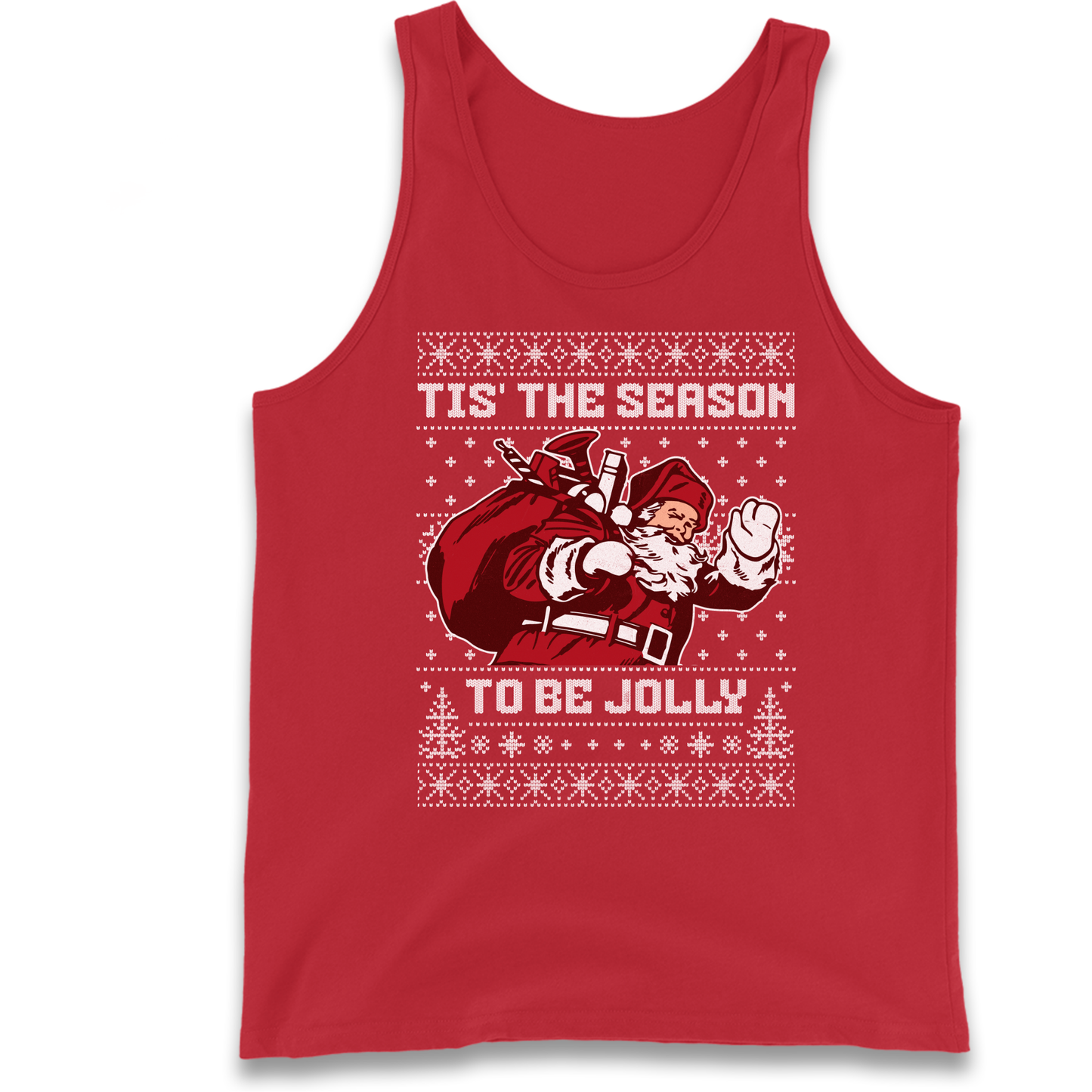 Tis The Season To Be Jolly Christmas Tank Top