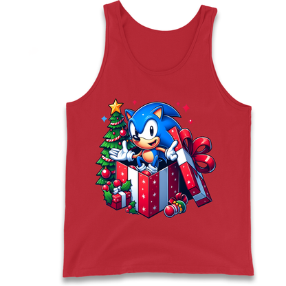 Sonic The Hedgehog Christmas Tank Top