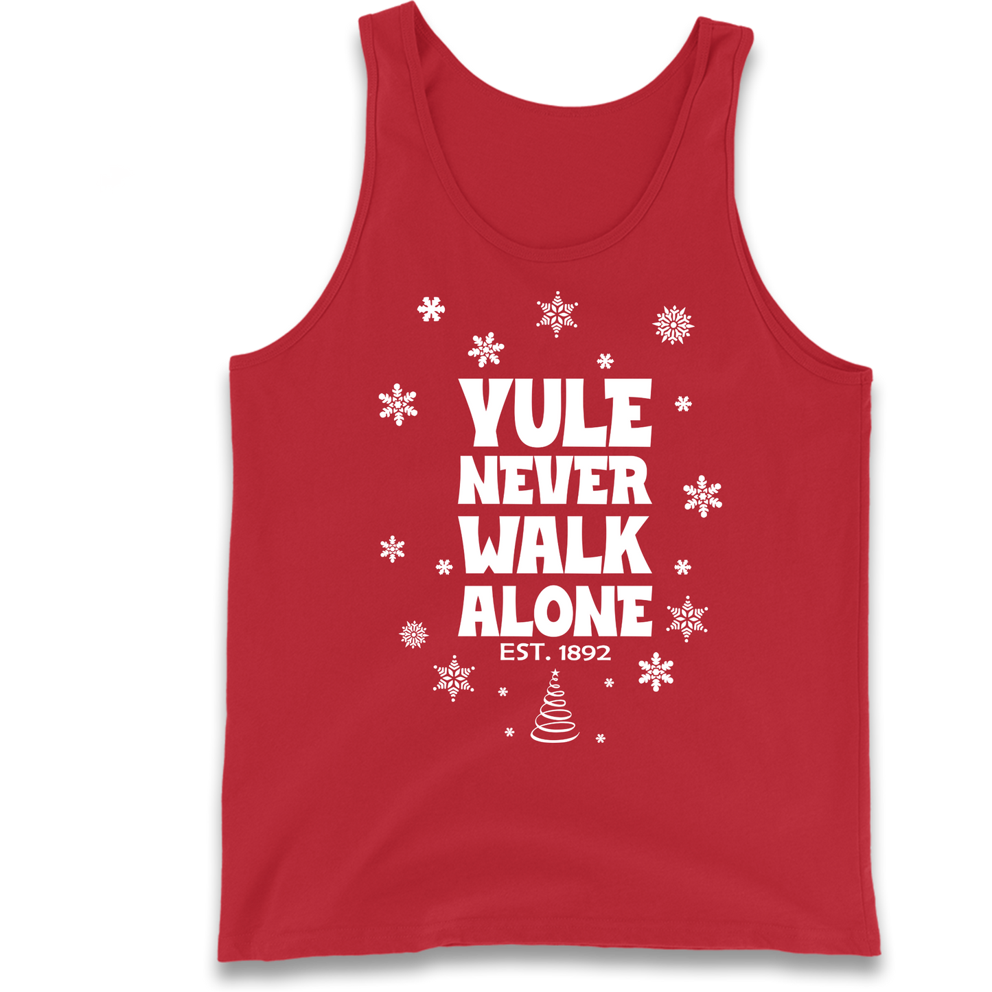 Yule Never Walk Alone Liverpool Christmas Tank Top