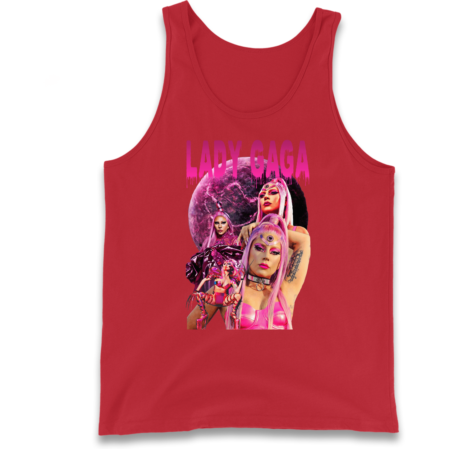 Lady GaGa Pink Tank Top